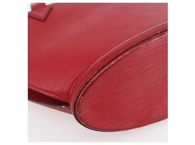 LOUIS VUITTON Borsa a Spalla Epi Saint Jacques Rossa M52277 LV Auth 147252 Rosso - vista 15