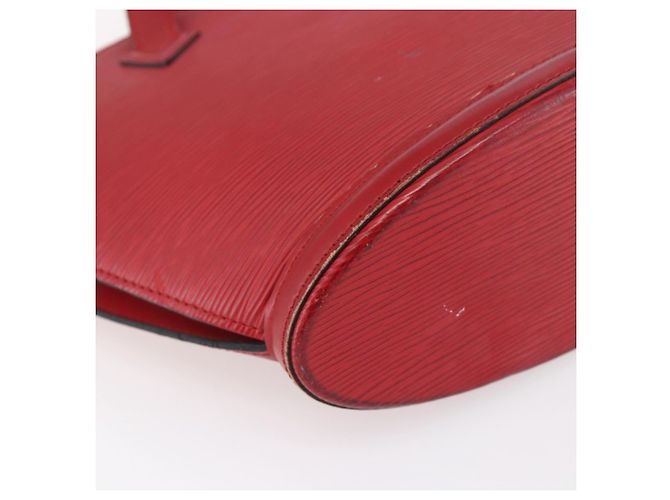 LOUIS VUITTON Borsa a Spalla Epi Saint Jacques Rossa M52277 LV Auth 147252 Rosso - vista 17