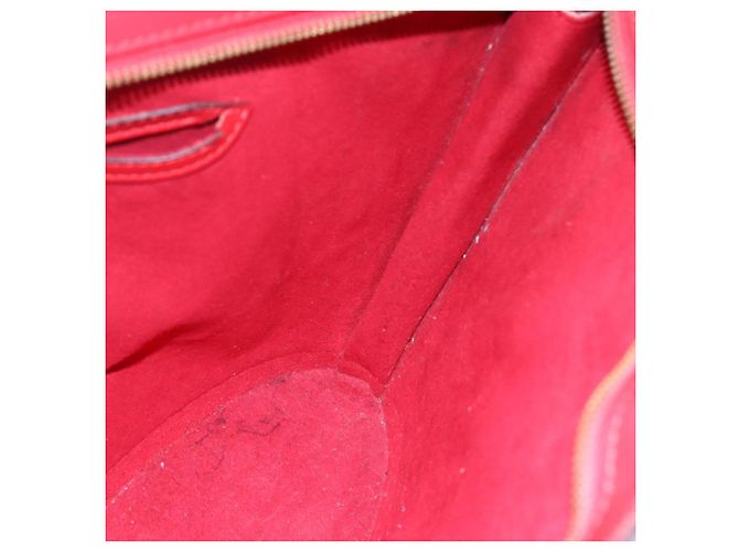 LOUIS VUITTON Borsa a Spalla Epi Saint Jacques Rossa M52277 LV Auth 147252 Rosso - vista 19