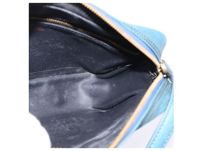 LOUIS VUITTON Borsa a Spalla Epi Trocadero 23 Blu M52305 LV Auth 148063 - vista 19