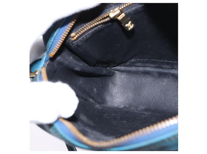 LOUIS VUITTON Borsa a Spalla Epi Trocadero 23 Blu M52305 LV Auth 148063 - vista 20