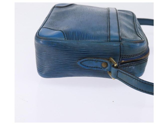 LOUIS VUITTON Borsa a Spalla Epi Trocadero 23 Blu M52305 LV Auth 148063 - vista 4