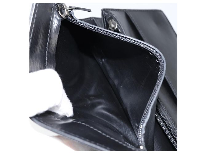 LOUIS VUITTON Epi Pochette Cintura Borsa a Vita Nera M52602 LV Auth ep11253 - vista 11