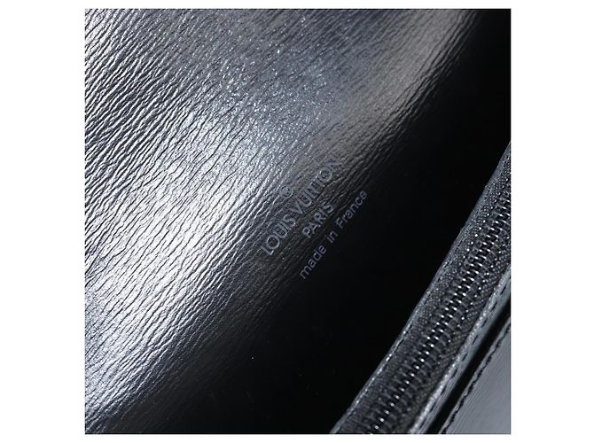 LOUIS VUITTON Epi Pochette Cintura Borsa a Vita Nera M52602 LV Auth ep11253 - vista 17