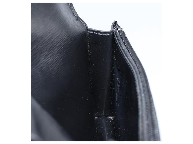 LOUIS VUITTON Epi Pochette Cintura Borsa a Vita Nera M52602 LV Auth ep11253 - vista 18