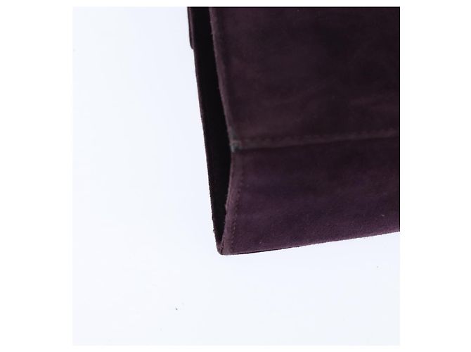 Borsa a mano Vala in suede 2 in 1 Salvatore Ferragamo Viola Oro Auth bs30438 D'oro Porpora - vista 14