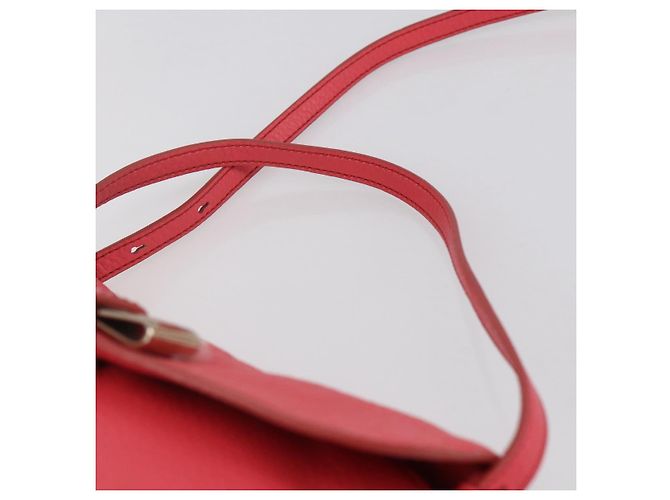 Chloé Borsa a Mano Chloe Lily in Pelle 2 in 1 Rosa Argento Auth BA7367V - vista 8