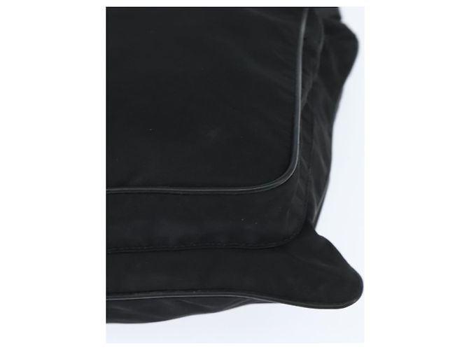 Borsa a Spalla PRADA Nylon Nero Argento Autentica am9553 - vista 12