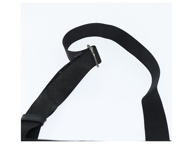 Borsa a Spalla PRADA Nylon Nero Argento Autentica am9553 - vista 8