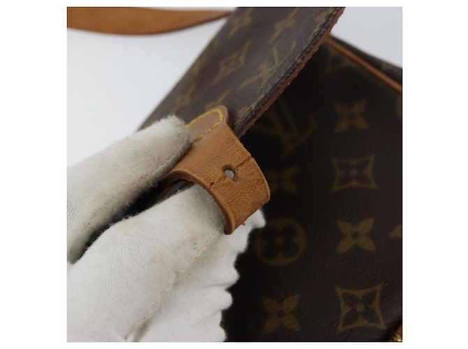 LOUIS VUITTON Borsa a Spalla Monogram Cartouchiere PM M51254 LV Auth 130814 Monogramma - vista 16