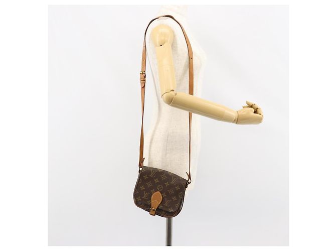LOUIS VUITTON Borsa a Spalla Monogram Cartouchiere PM M51254 LV Auth 130814 Monogramma - vista 23