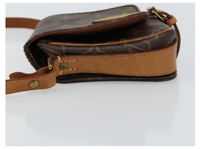 LOUIS VUITTON Borsa a Spalla Monogram Cartouchiere PM M51254 LV Auth 130814 Monogramma - vista 5