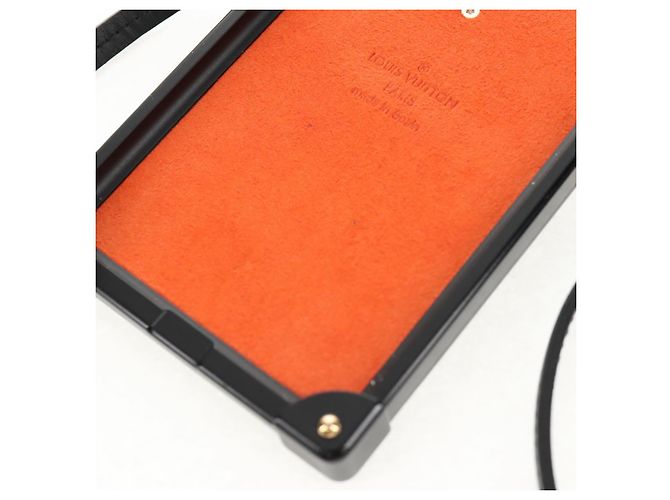 LOUIS VUITTON Catgram iPhone X iPhone XS Eye Trunk iPhone M63891 LV Auth 128518M Monogramma - vista 16
