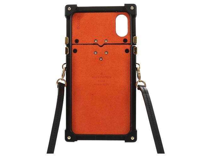 LOUIS VUITTON Catgram iPhone X iPhone XS Eye Trunk iPhone M63891 LV Auth 128518M Monogramma - vista 3