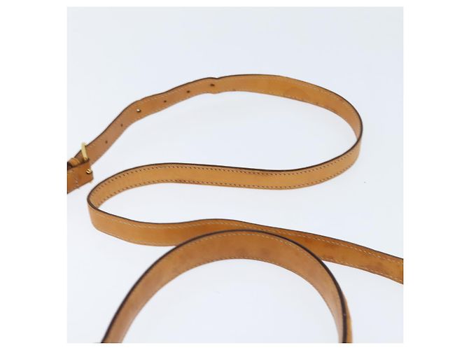 Céline Borsa a mano in tela Macadam CELINE in pelle PVC 2 in 1 marrone oro Auth hk3227 D'oro - vista 10