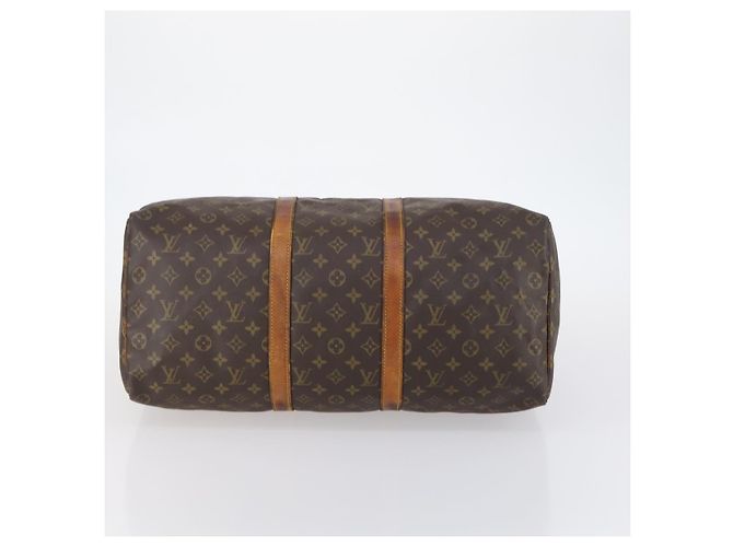 LOUIS VUITTON Borsa Boston Monogram Keepall 50 M41426 LV Auth 146472 Monogramma - vista 10