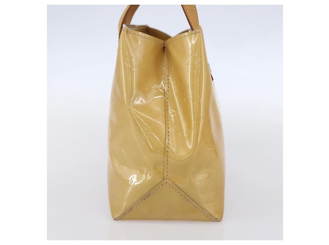LOUIS VUITTON Borsa a Mano Monogram Vernis Reade PM Beige M91334 LV Auth BA7438 - vista 3