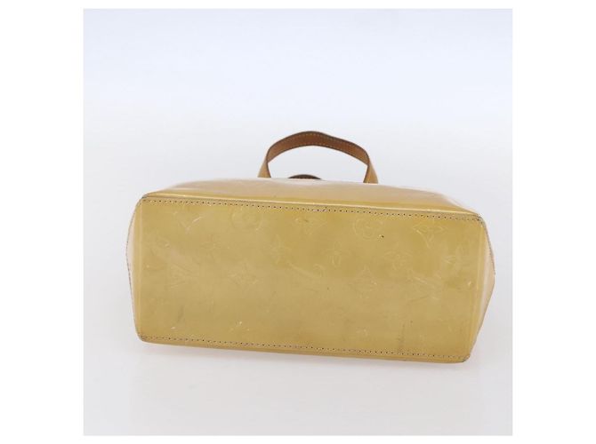 LOUIS VUITTON Borsa a Mano Monogram Vernis Reade PM Beige M91334 LV Auth BA7438 - vista 5