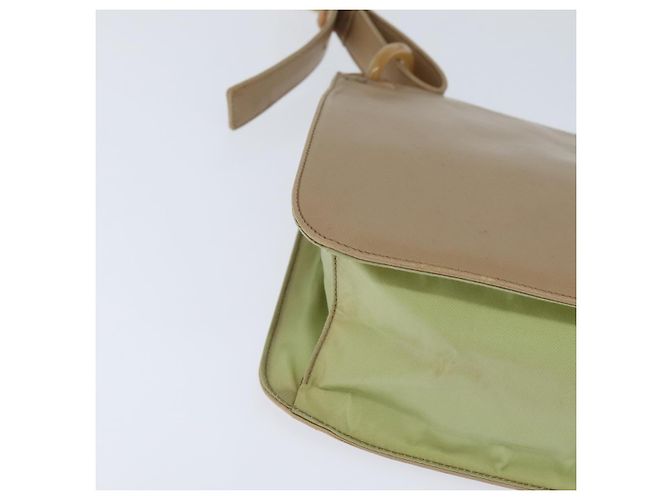 Prada Borsa a Spalla in Pelle Beige Auth bs30564 - vista 10