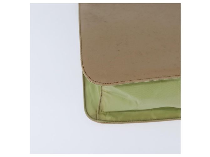 Prada Borsa a Spalla in Pelle Beige Auth bs30564 - vista 12