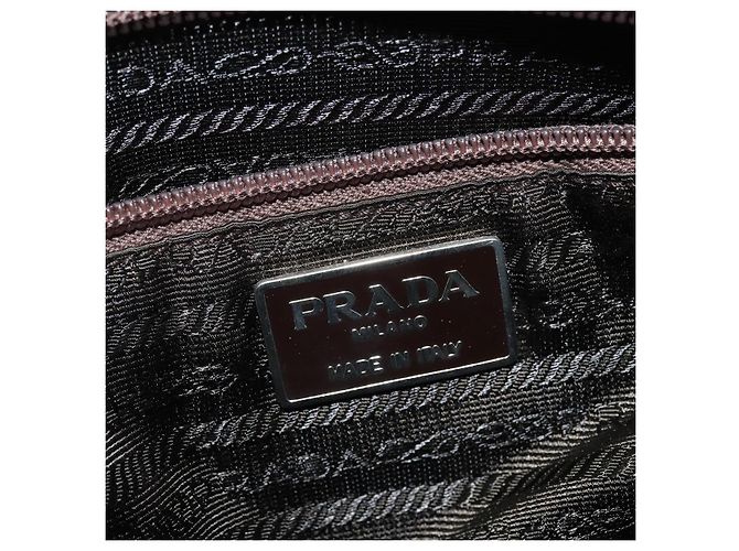 Prada Borsa a Spalla in Pelle Beige Auth bs30564 - vista 15