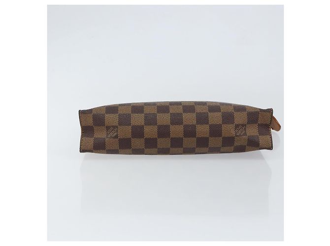 LOUIS VUITTON Poche Toilette 26 Damier Ebene N47543 Auth LV 148144 - vista 6