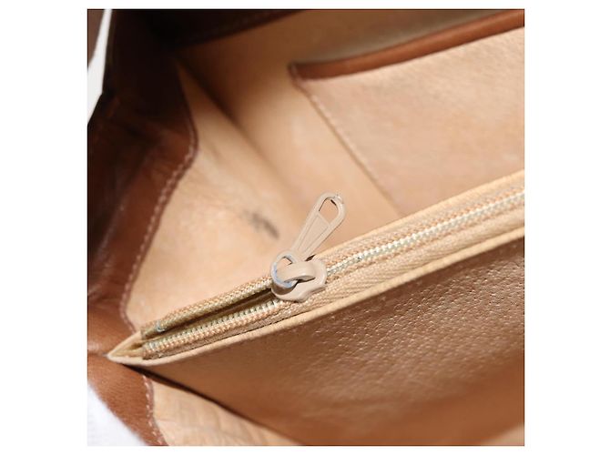 Gucci Borsa a Spalla in Pelle Marrone Oro Auth ep11690 D'oro - vista 20