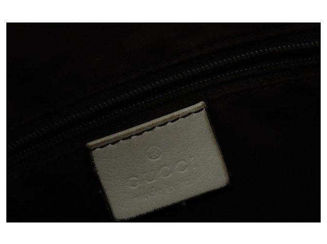 GUCCI GG Canvas Abbey Shoulder Bag Beige Gold 203257 Auth 150275 Golden - view 15