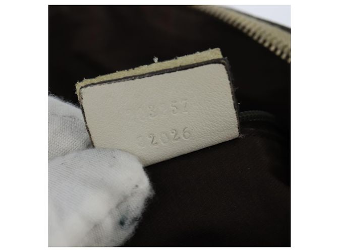 GUCCI GG Canvas Abbey Shoulder Bag Beige Gold 203257 Auth 150275 Golden - view 20