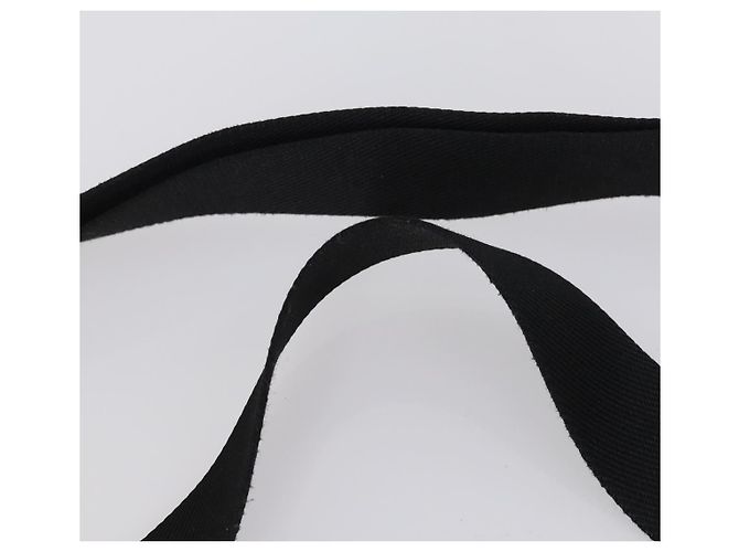 Bolsa de Ombro Salvatore Ferragamo PVC Nylon 2 Conjunto Bege Preto Auth 121346 - vista 6