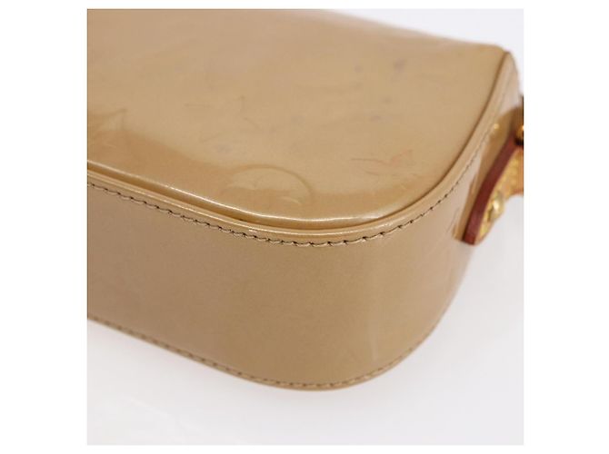LOUIS VUITTON Borsa da Strada Malibu Monogram Vernis Noisette M91506 LV Auth 145614 Nocciola - vista 15