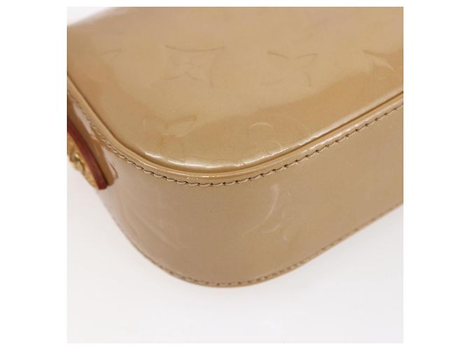 LOUIS VUITTON Borsa da Strada Malibu Monogram Vernis Noisette M91506 LV Auth 145614 Nocciola - vista 16
