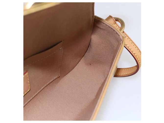 LOUIS VUITTON Borsa da Strada Malibu Monogram Vernis Noisette M91506 LV Auth 145614 Nocciola - vista 19