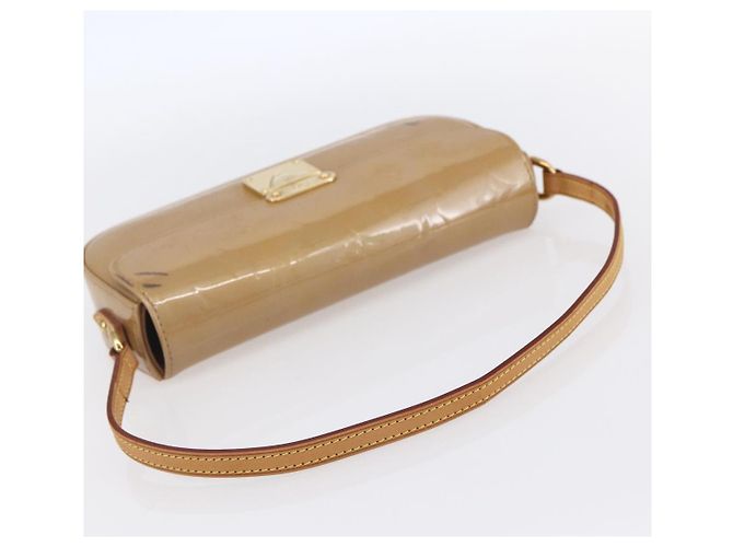 LOUIS VUITTON Borsa da Strada Malibu Monogram Vernis Noisette M91506 LV Auth 145614 Nocciola - vista 7
