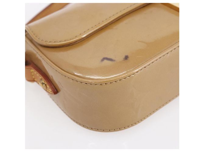 LOUIS VUITTON Borsa da Strada Malibu Monogram Vernis Noisette M91506 LV Auth 145614 Nocciola - vista 9