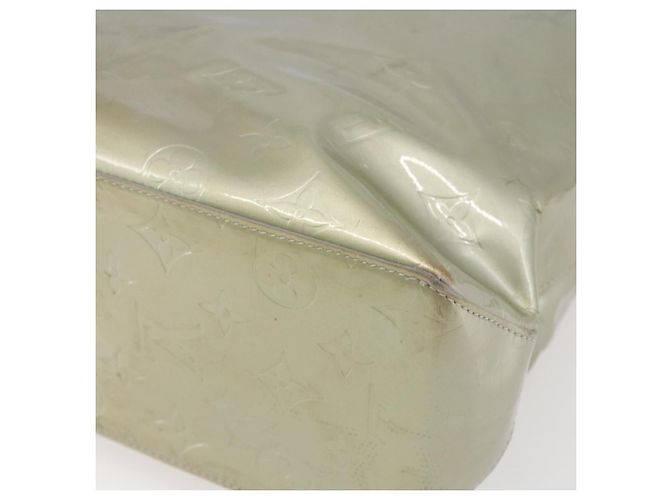 LOUIS VUITTON Monogram Vernis Reade MM Borsa a Mano Grigia M91142 LV Auth BA7439 Grigio - vista 17