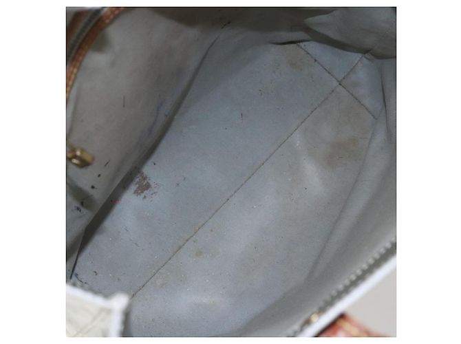 LOUIS VUITTON Monogram Vernis Reade MM Borsa a Mano Grigia M91142 LV Auth BA7439 Grigio - vista 9