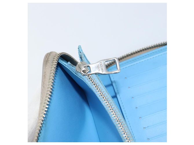 LOUIS VUITTON Cartera Vertical Zippy Taurillon Climbing M81573 Auth 150898 Crudo - vista 11