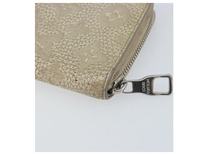 LOUIS VUITTON Cartera Vertical Zippy Taurillon Climbing M81573 Auth 150898 Crudo - vista 16