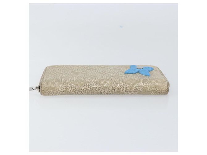 LOUIS VUITTON Cartera Vertical Zippy Taurillon Climbing M81573 Auth 150898 Crudo - vista 6