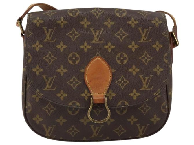 LOUIS VUITTON Borsa a Spalla Monogram Saint Cloud GM M51242 LV Auth 149599 Monogramma - vista 13
