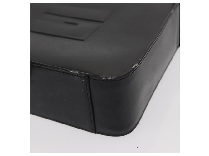 Borsa a Spalla GUCCI Pelle Verniciata Nera Argento 001 3032 Auth ep11927 Nero - vista 15