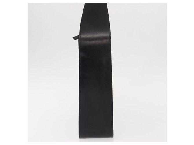 Borsa a Spalla GUCCI Pelle Verniciata Nera Argento 001 3032 Auth ep11927 Nero - vista 4