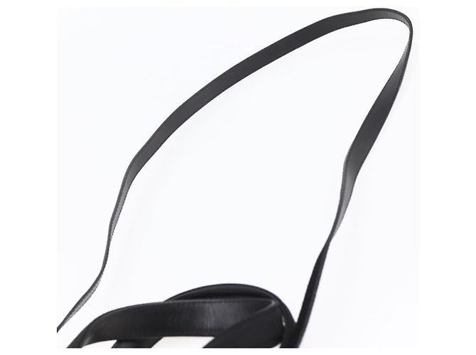 Borsa a Mano Vala in Camoscio Salvatore Ferragamo 2 in 1 Nero Oro Auth 147079 D'oro - vista 15