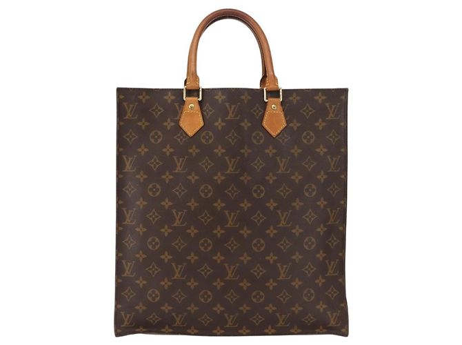 LOUIS VUITTON Borsa Sac Plat Monogram M51140 LV Auth 149524 Monogramma - vista 13