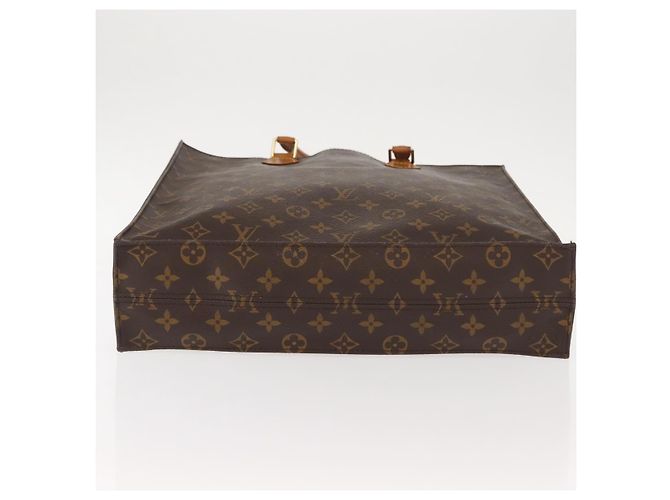 LOUIS VUITTON Borsa Sac Plat Monogram M51140 LV Auth 149524 Monogramma - vista 5