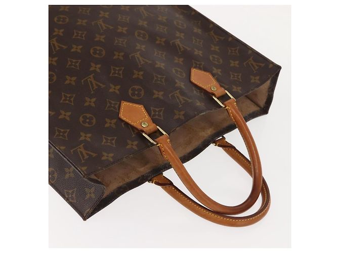 LOUIS VUITTON Borsa Sac Plat Monogram M51140 LV Auth 149524 Monogramma - vista 6