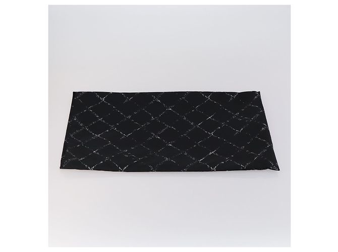 CHANEL Línea de Viaje Funda de Ropa Nylon Negro CC Auth bs30653 - vista 22