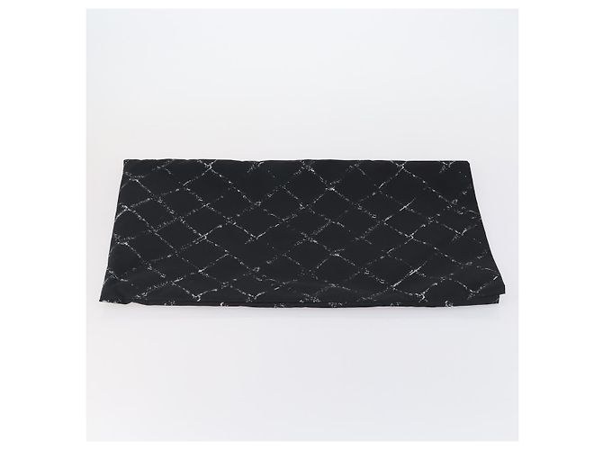 CHANEL Línea de Viaje Funda de Ropa Nylon Negro CC Auth bs30653 - vista 23