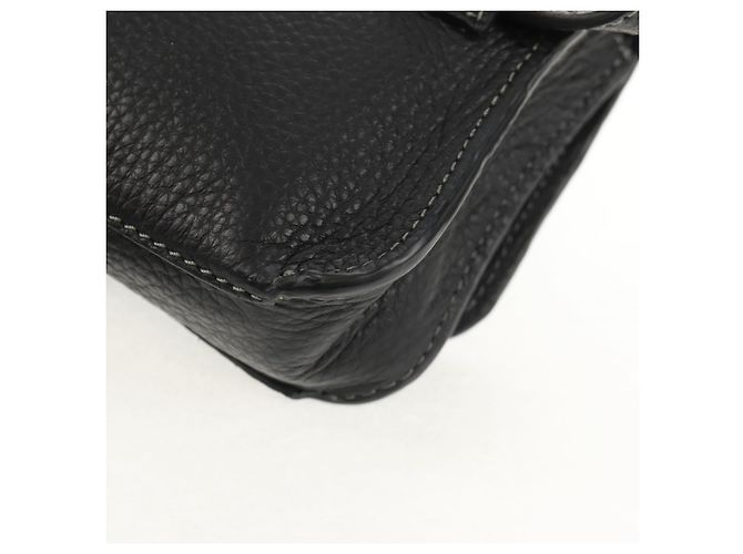 Chloé Borsa a vita in pelle nera e oro Chloe Mercy Auth BA7541 Nero D'oro - vista 18